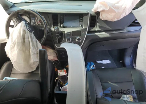 2020 Toyota Sienna Se z USA, uszkodzony, nr VIN 5TDXZ3DC2LS085340